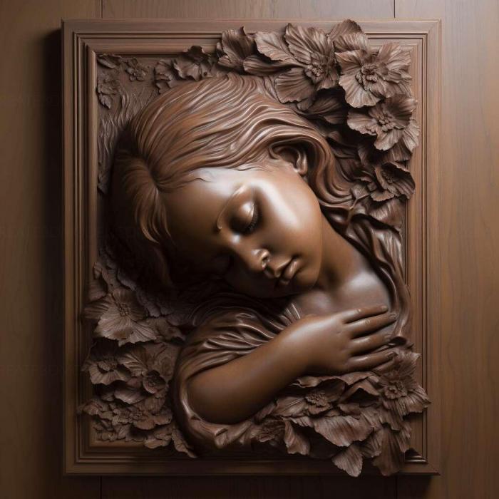 نموذج ثلاثي الأبعاد لآلة CNC 3D Art 